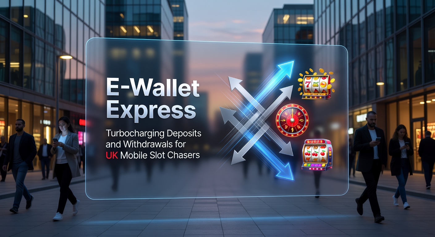 Close-up of an e-wallet app on a smartphone showing a successful withdrawal notification amid colorful slot symbols, emphasizing quick cashouts for excited UK slot fans