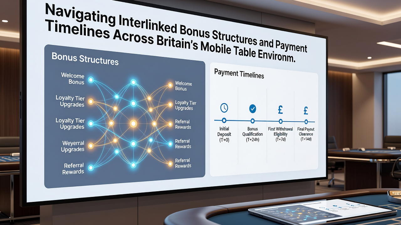 Close-up of a mobile payment screen integrated with bonus tracking features for table games